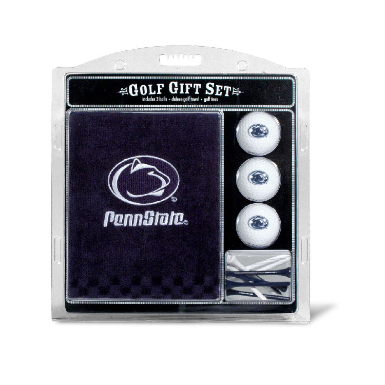 Penn State Nittany Lions Golf Gift Set with Embroidered Towel