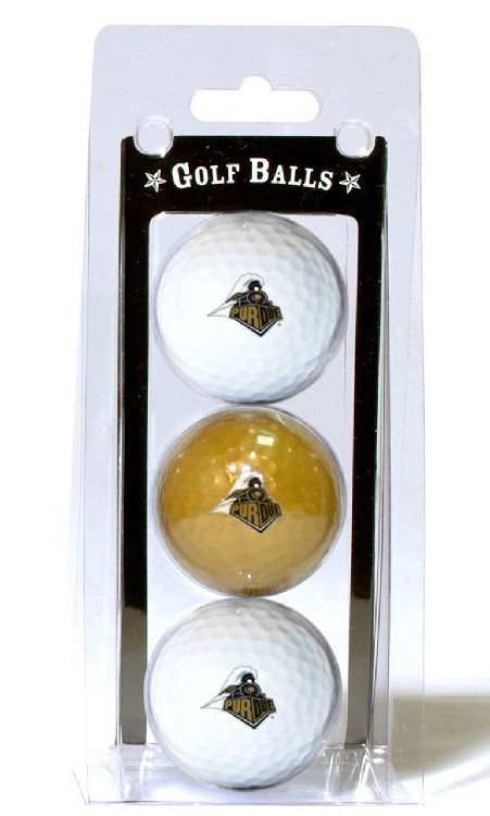 Purdue Boilermakers Golf Balls 3 Pack