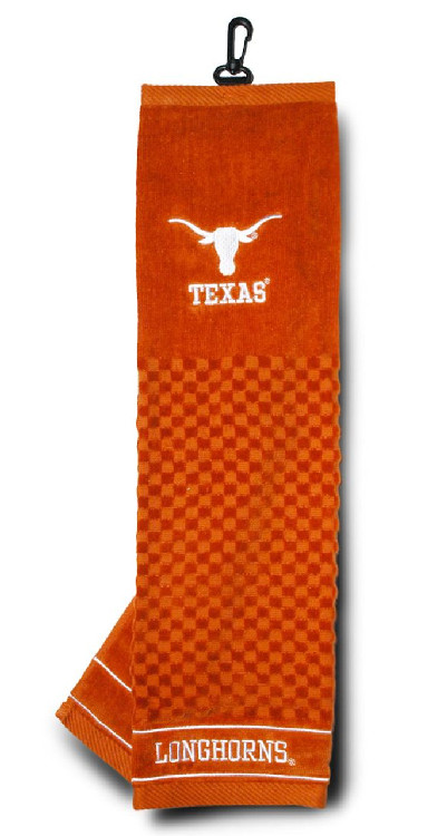 Texas Longhorns Golf Towel 16x22 Embroidered