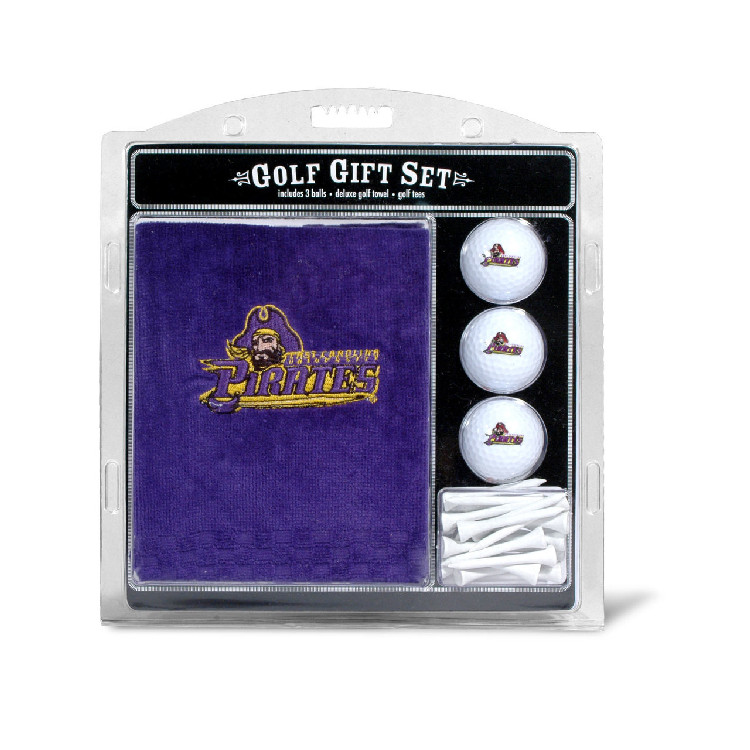 East Carolina Pirates Golf Gift Set with Embroidered Towel