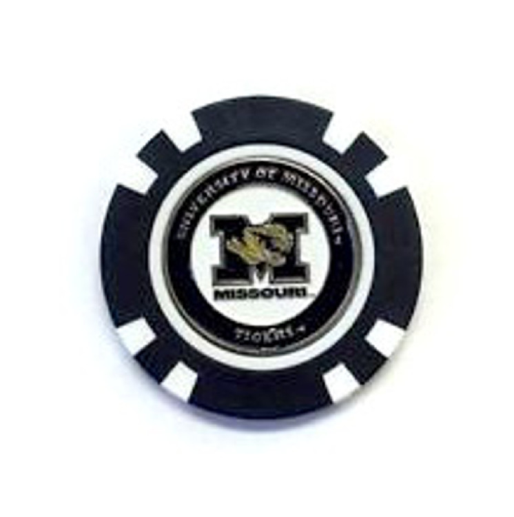 Missouri Tigers Golf Chip with Marker - Bulk