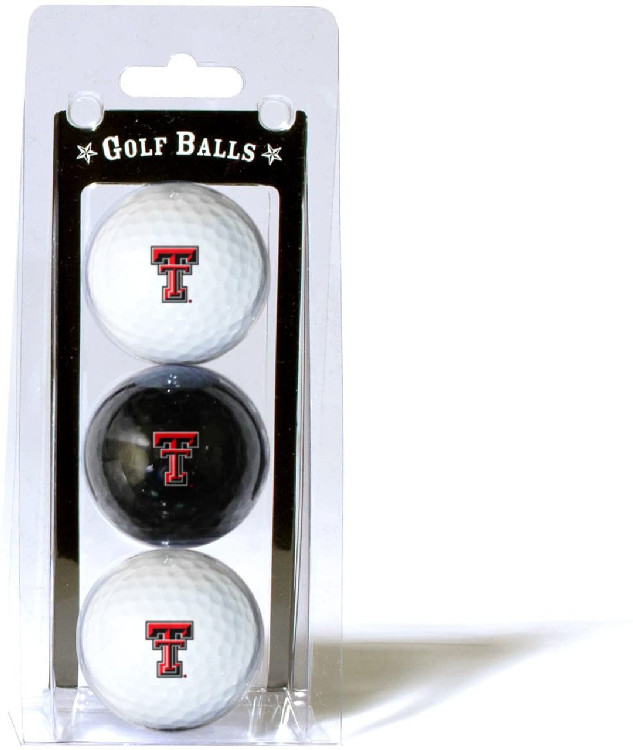 Texas Tech Red Raiders 3 Pack of Golf Balls