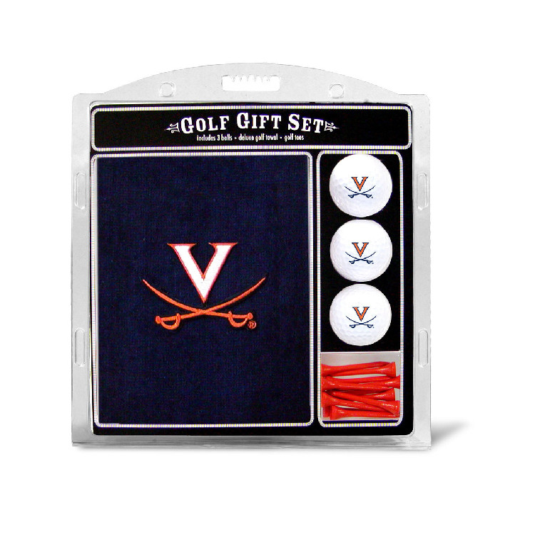 Virginia Cavaliers Golf Gift Set with Embroidered Towel