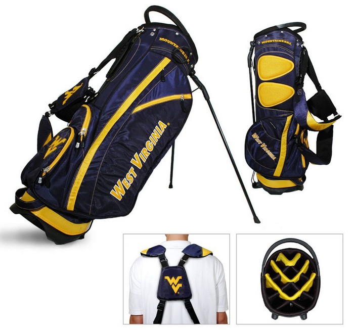 West Virginia Mountaineers Golf Stand Bag