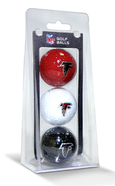 Atlanta Falcons 3 Pack of Golf Balls