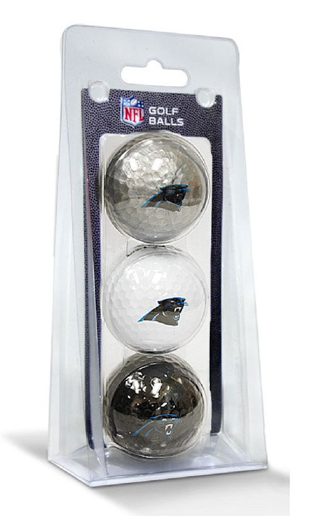 Carolina Panthers 3 Pack of Golf Balls