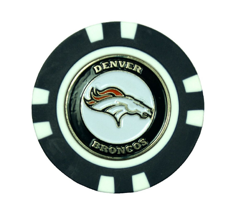 Denver Broncos Golf Chip with Marker