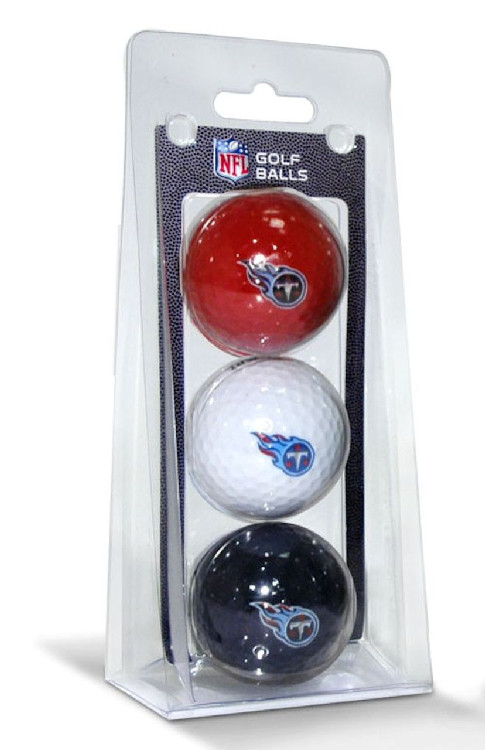 Tennessee Titans 3 Pack of Golf Balls