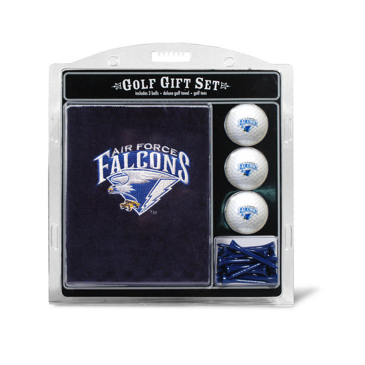 Air Force Falcons Golf Gift Set with Embroidered Towel