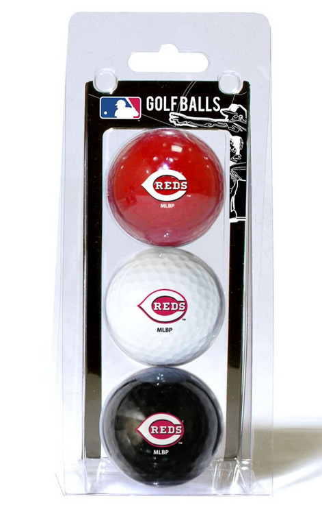 Cincinnati Reds Golf Balls 3 Pack