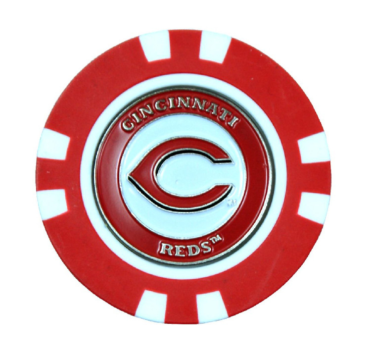 Cincinnati Reds Golf Chip with Marker - Bulk