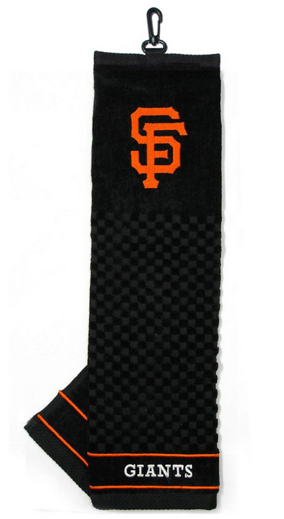 San Francisco Giants Golf Towel 16x22 Embroidered