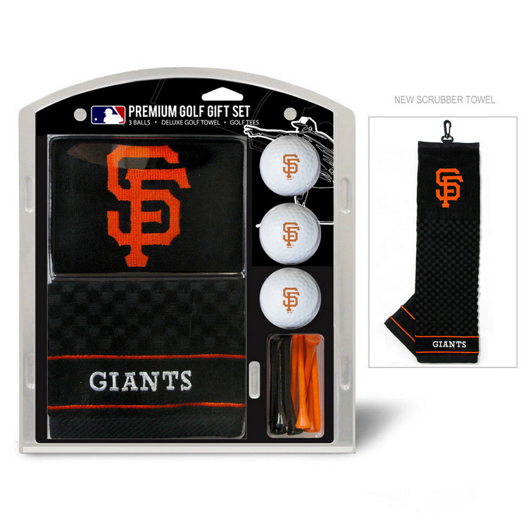 San Francisco Giants Golf Gift Set with Embroidered Towel