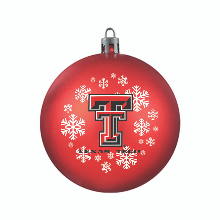 Texas Tech Red Raiders Ornament Shatterproof Ball