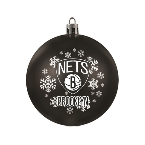 BOELTER Brooklyn Nets Ornament Shatterproof Ball