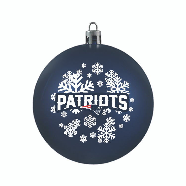 New England Patriots Ornament Shatterproof Ball