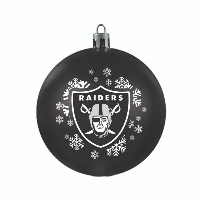 Las Vegas Raiders Ornament Shatterproof Ball