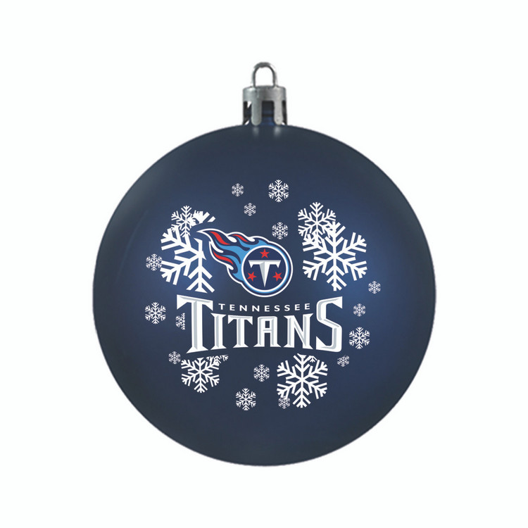 Tennessee Titans Ornament Shatterproof Ball