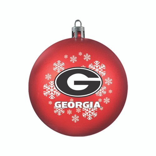 BOELTER Georgia Bulldogs Ornament Shatterproof Ball