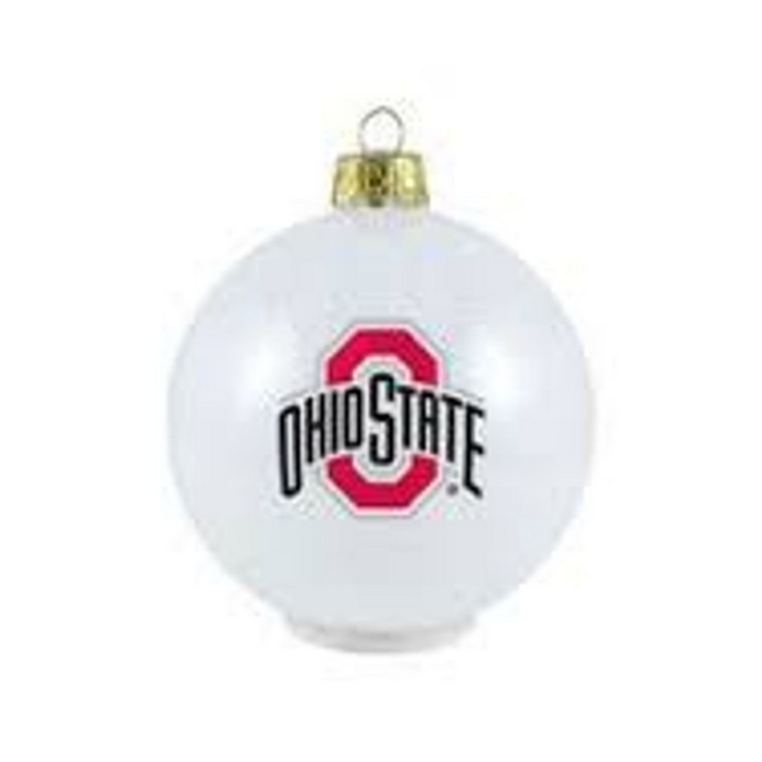 Ohio State Buckeyes Ornament Shatterproof Ball