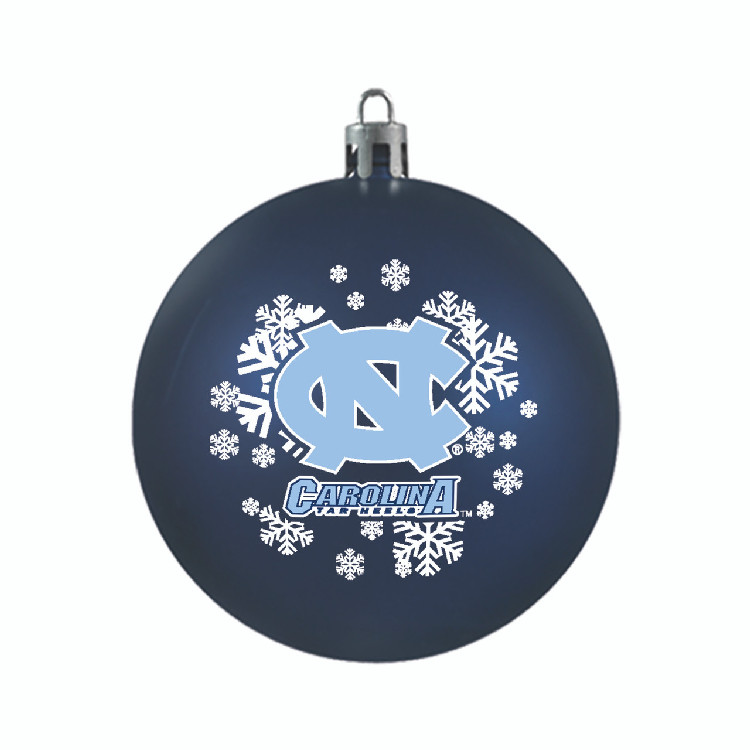 North Carolina Tar Heels Ornament Shatterproof Ball