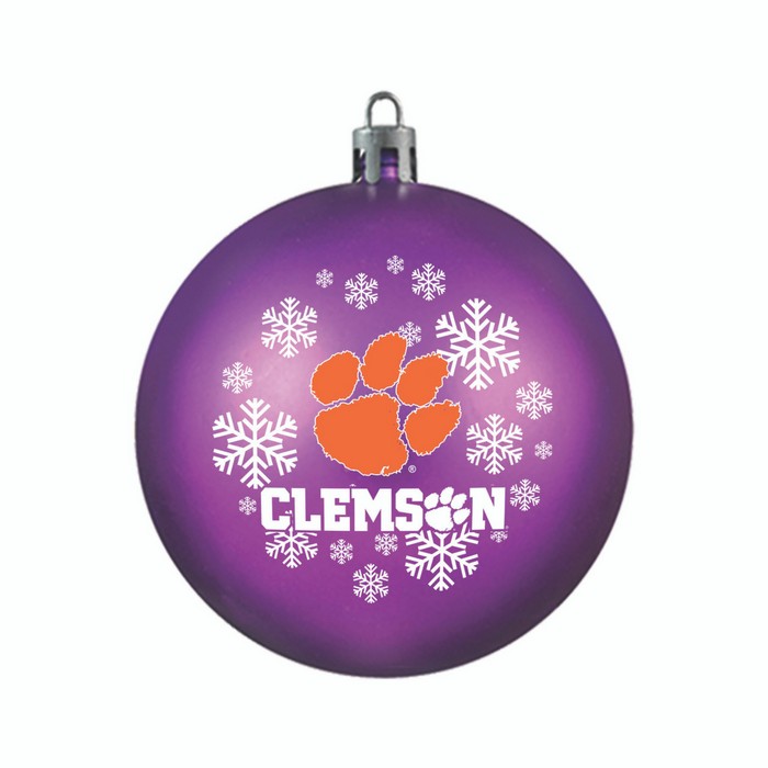 Clemson Tigers Ornament Shatterproof Ball