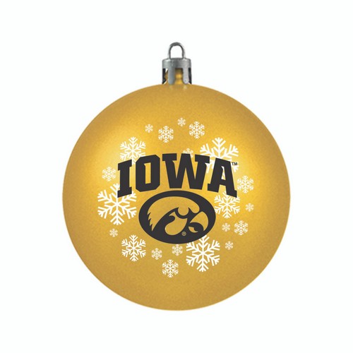 BOELTER Iowa Hawkeyes Ornament Shatterproof Ball