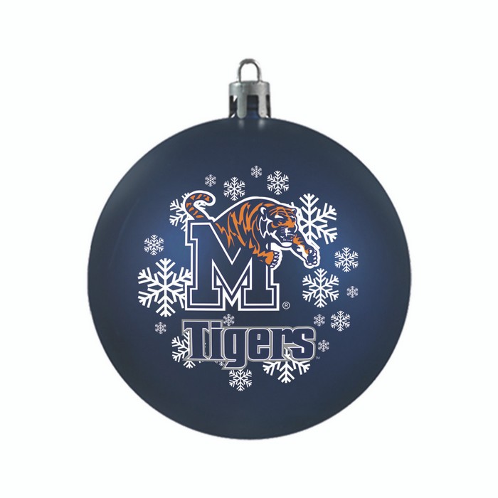 Memphis Tigers Ornament Shatterproof Ball