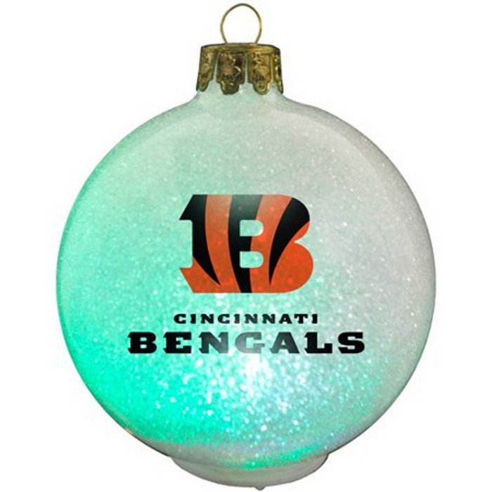 Cincinnati Bengals Ornament LED Color Changing Ball