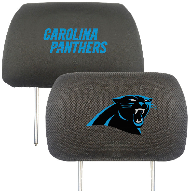 Carolina Panthers Headrest Covers FanMats