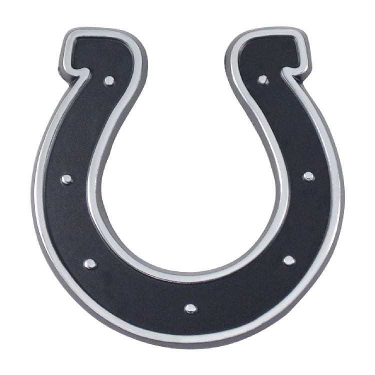 Indianapolis Colts Auto Emblem Premium Metal Chrome