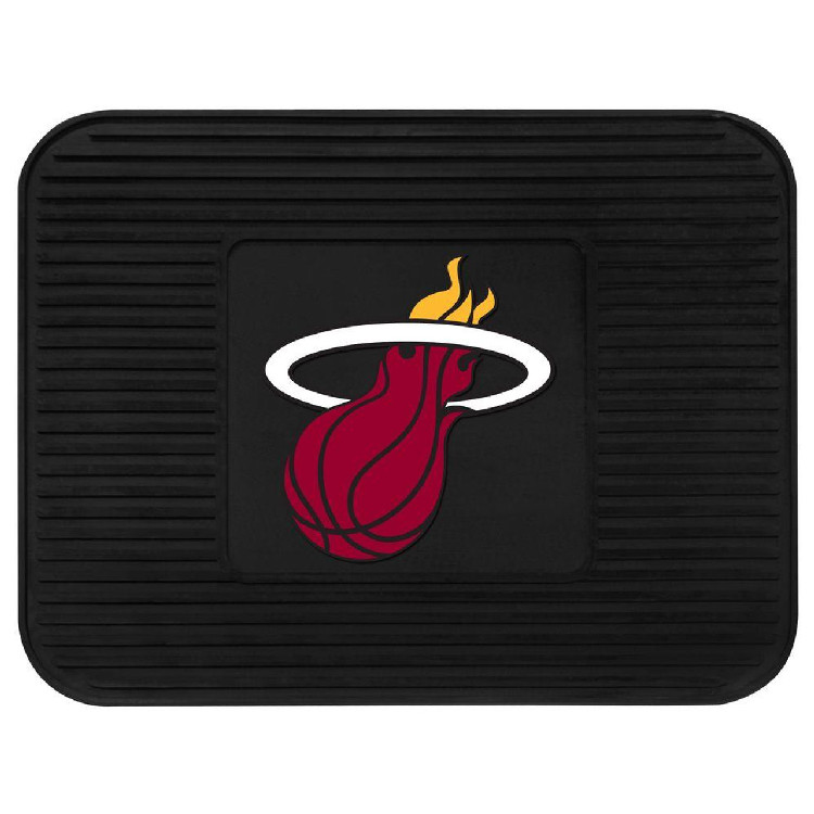 Miami Heat Car Mat Heavy Duty Vinyl Rear Seat