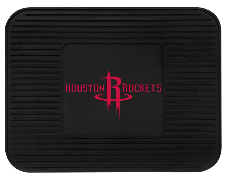 Houston Rockets Car Mat Heavy Duty Vinyl Rear Seat