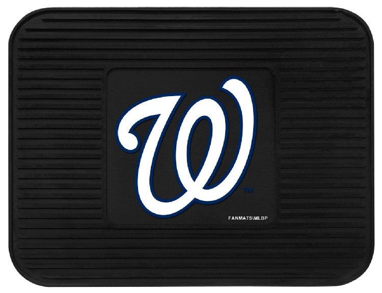 Washington Nationals Car Mat Heavy Duty Vinyl Rear Seat