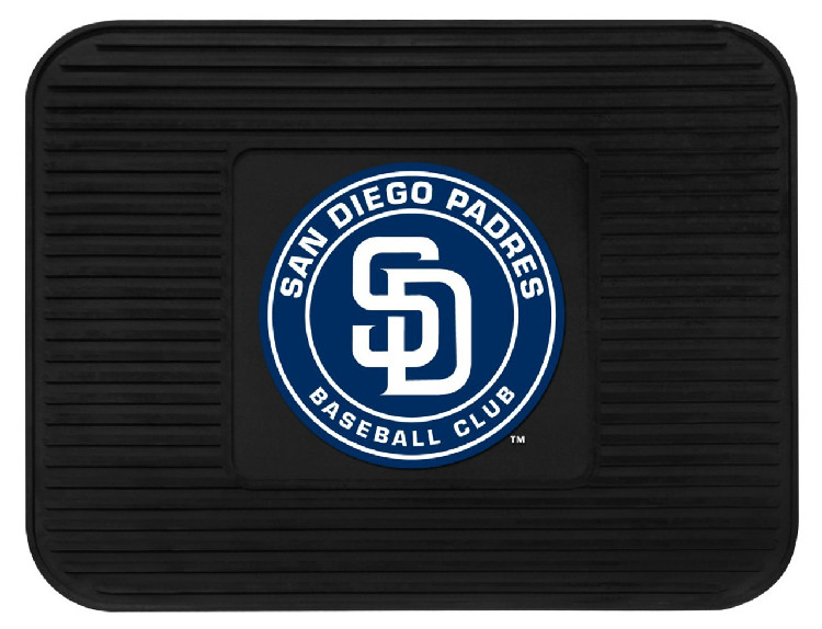 San Diego Padres Car Mat Heavy Duty Vinyl Rear Seat