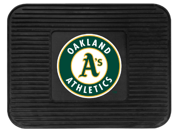 Oakland Athletics Car Mat Heavy Duty Vinyl Rear Seat