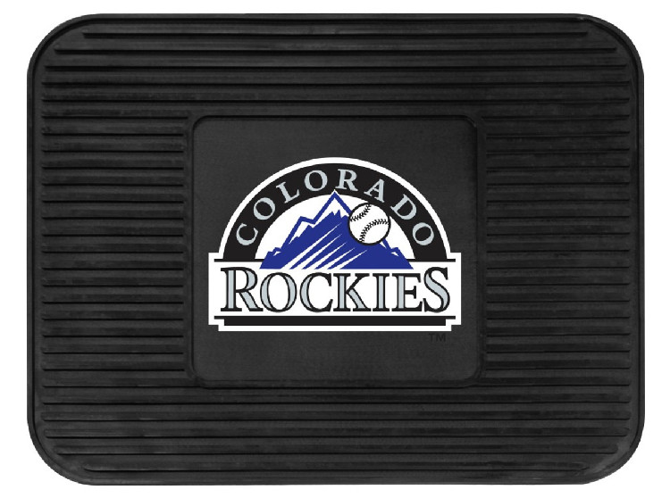 Colorado Rockies Car Mat Heavy Duty Vinyl Rear Seat