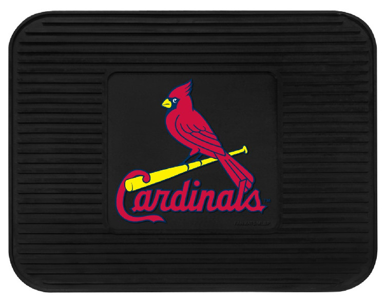 St. Louis Cardinals Car Mat Heavy Duty Vinyl Rear Seat