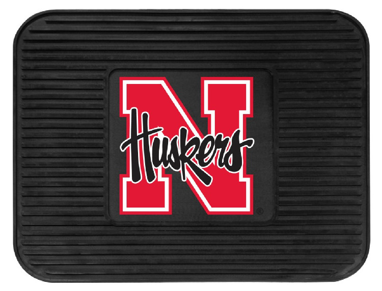 Nebraska Cornhuskers  Car Mat Heavy Duty Vinyl Rear Seat