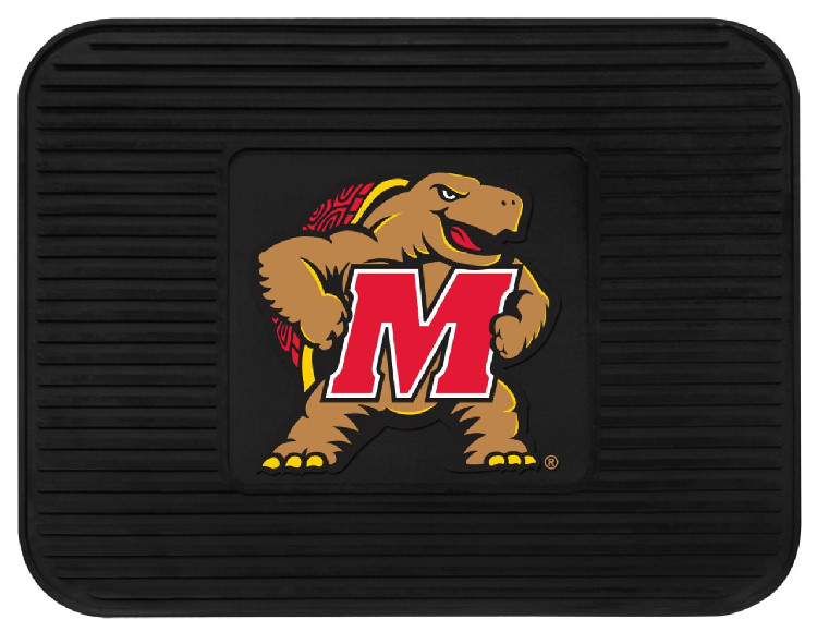 Maryland Terrapins Car Mat Heavy Duty Vinyl Rear Seat