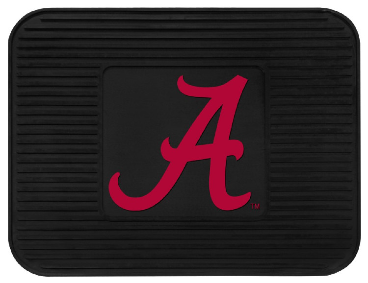 Alabama Crimson Tide Car Mat Heavy Duty Vinyl Rear Seat