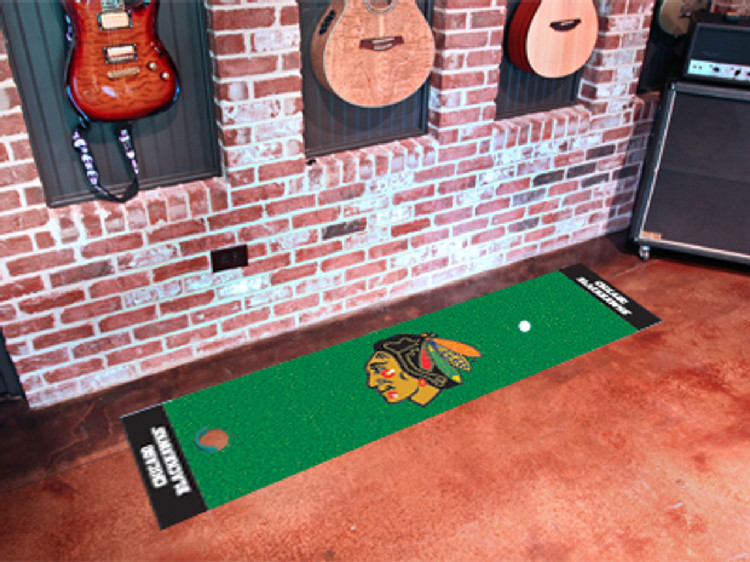 Chicago Blackhawks Putting Green Mat