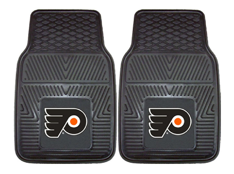 Philadelphia Flyers Heavy Duty 2-Piece Vinyl Car Mats