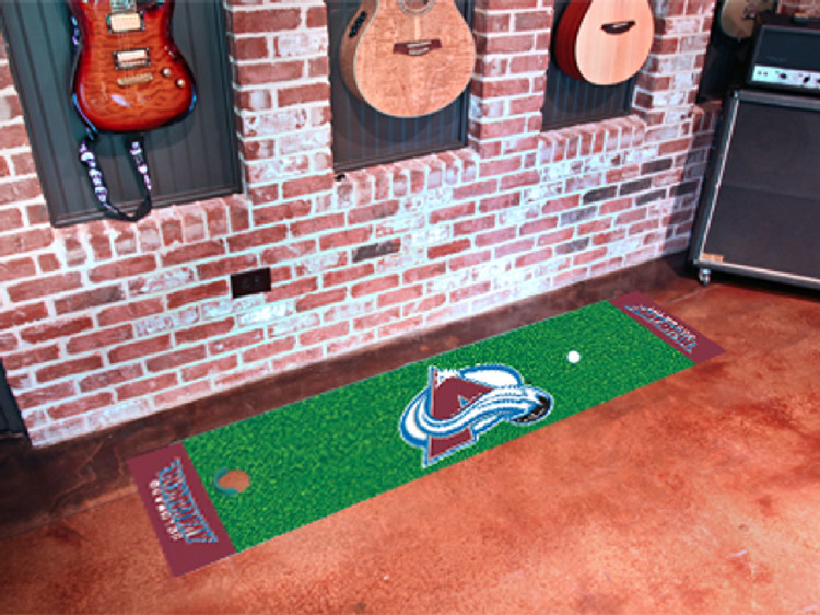 Colorado Avalanche Putting Green Mat