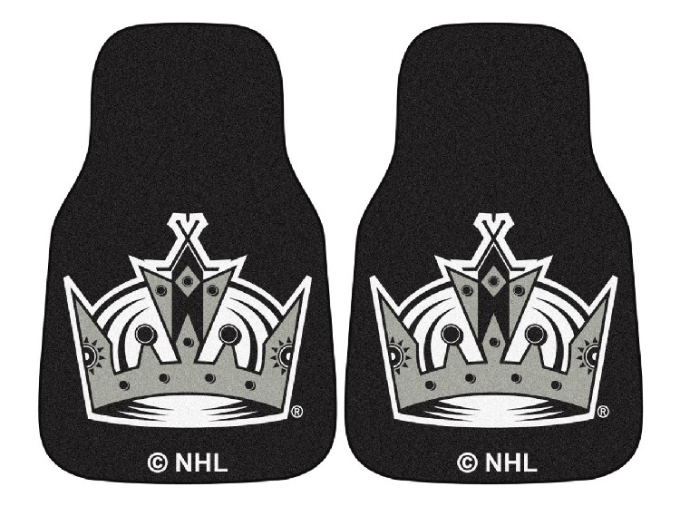 Los Angeles Kings Car Mats Printed Carpet 2 Piece Set