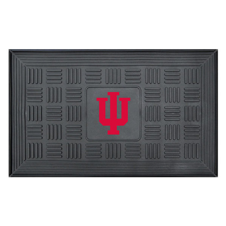 Indiana Hoosiers Door Mat 19x30 Medallion