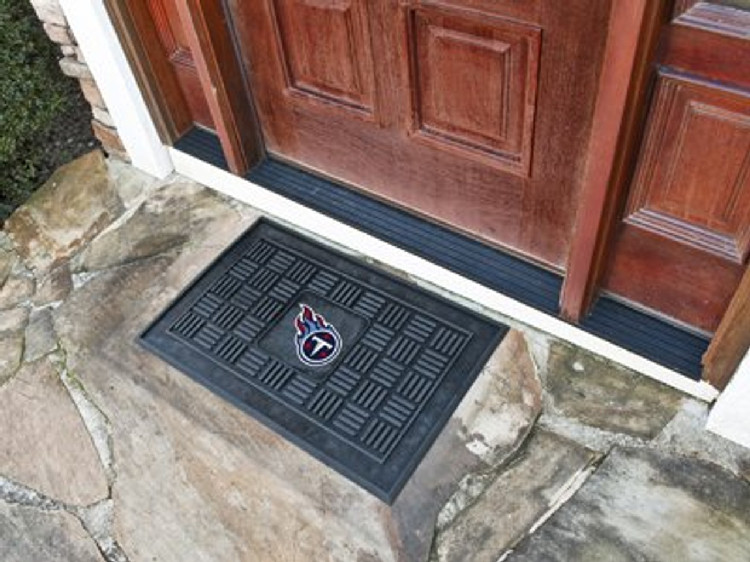 Tennessee Titans Door Mat 19x30 Medallion