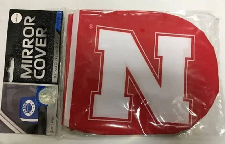 Nebraska Cornhuskers Mirror Cover Large CO