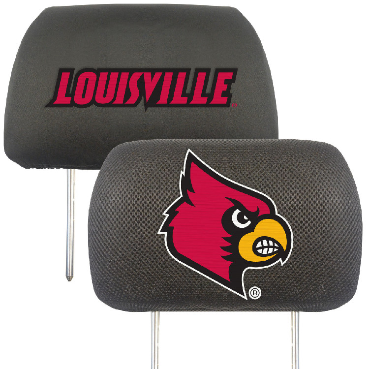 Louisville Cardinals Headrest Covers FanMats