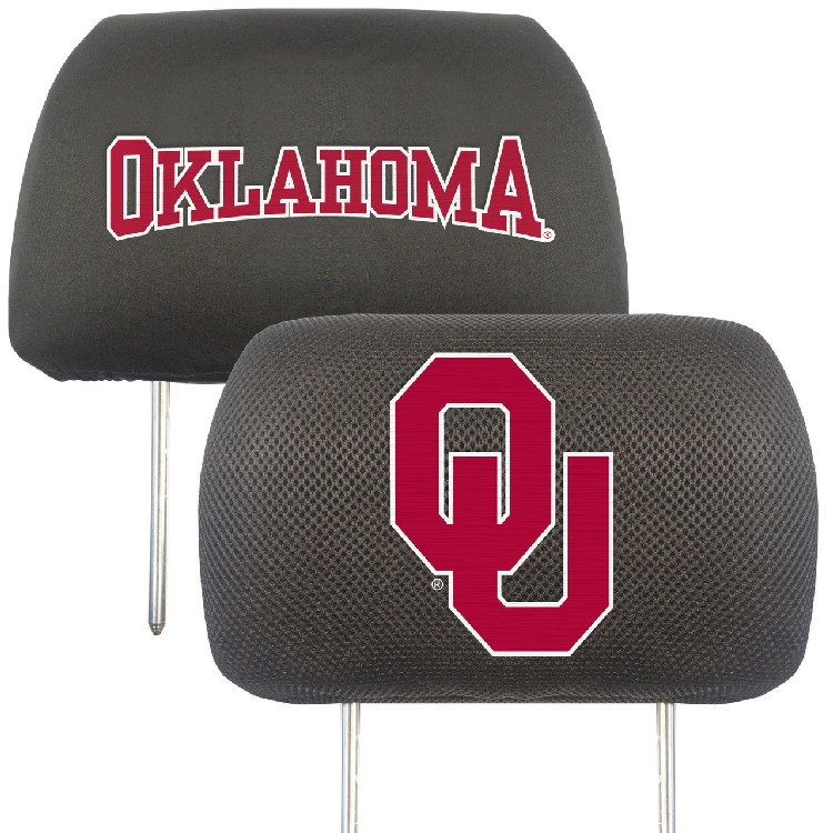 Oklahoma Sooners Headrest Covers FanMats